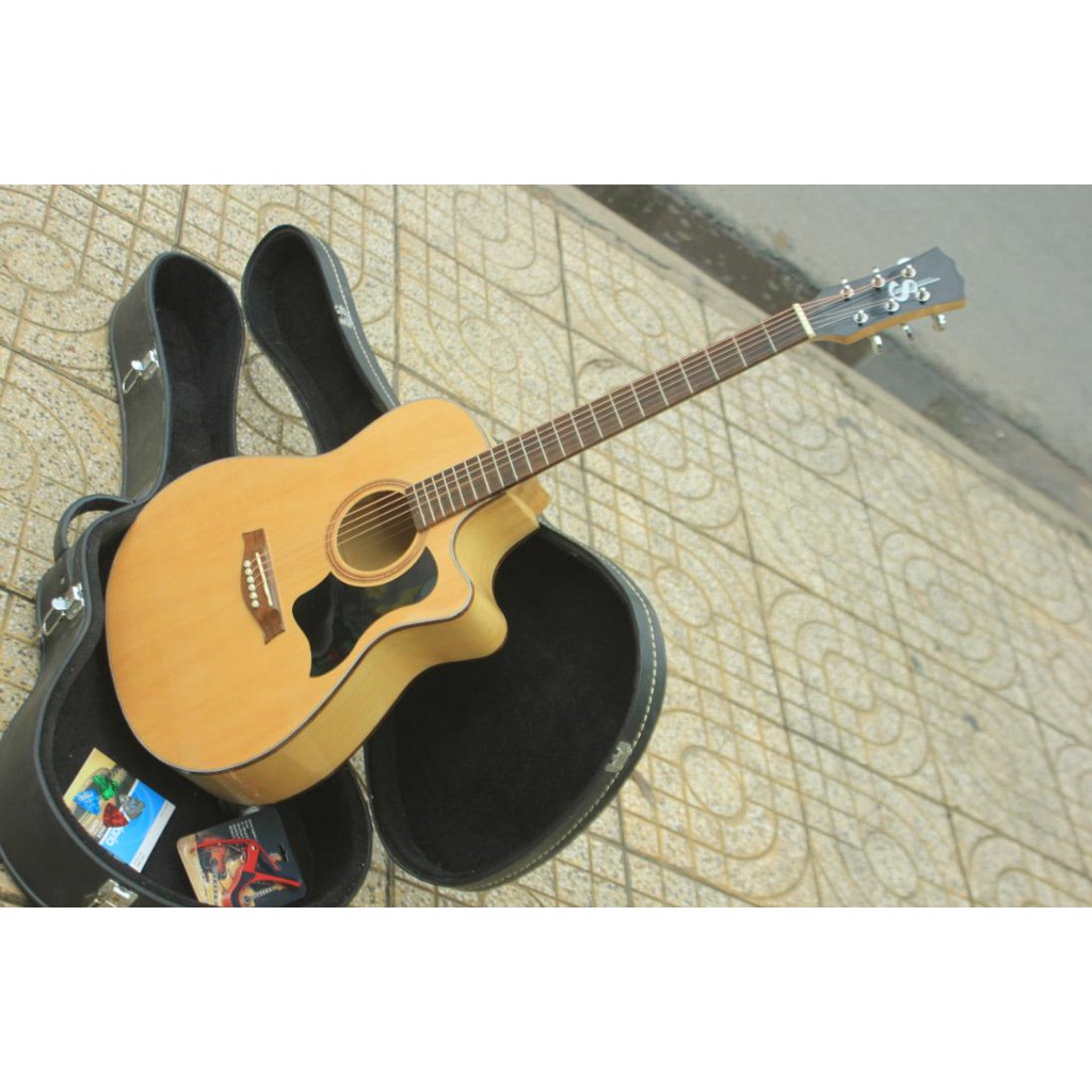 Guitar giá rẻ có EQ 7545R ra loa ES180CE