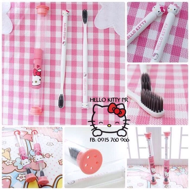 Bàn chải răng Hello Kitty