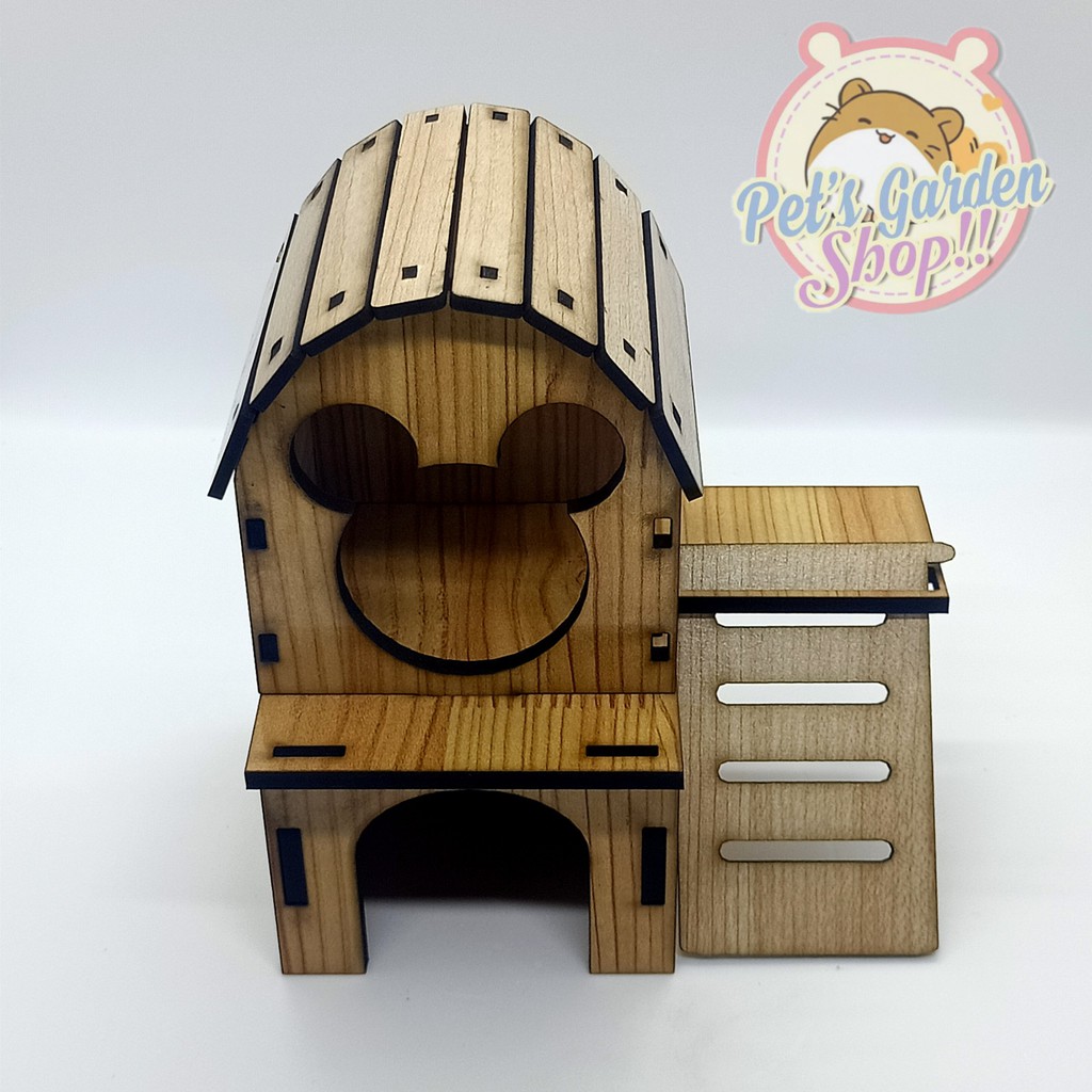 Nhà 1 tầng vòm lắp ráp cho hamster