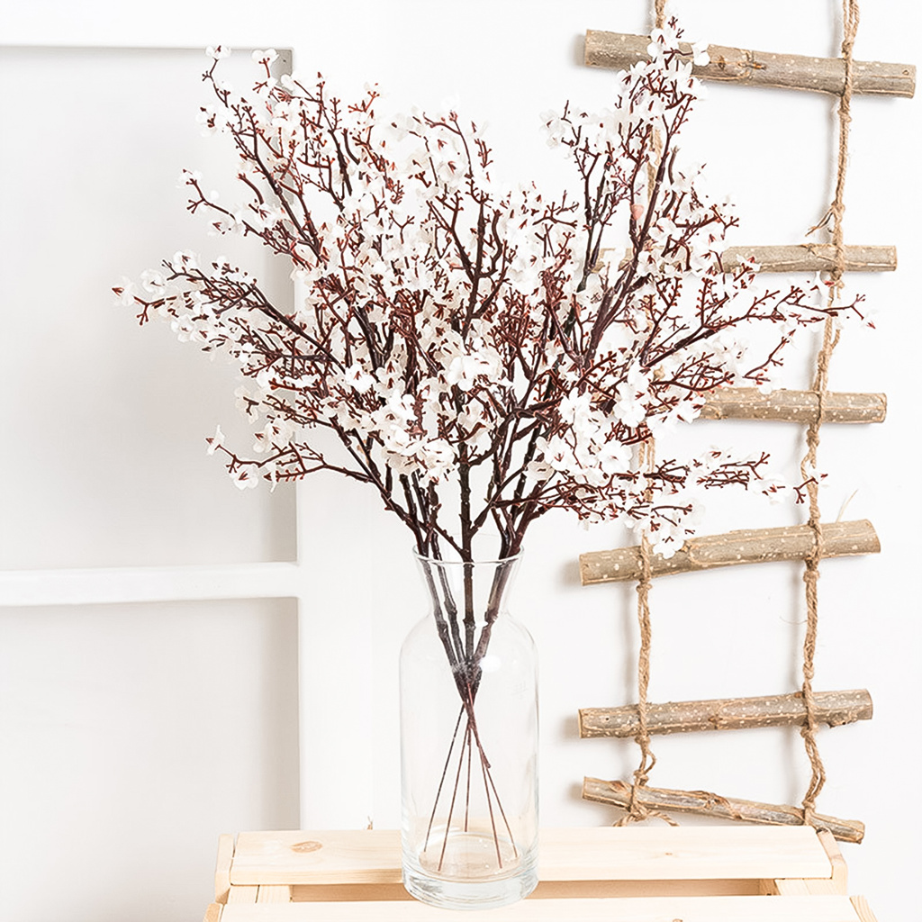 Hoa cúc nhân tạo sống động dùng cho trang trí tiệc cưới