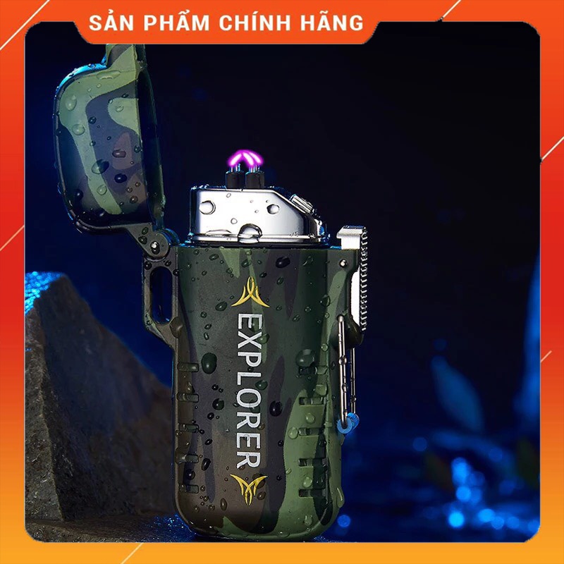 Quẹt Điện Plasma Chống Nước Chống Gió Siêu Bền Thương Hiệu Lighter