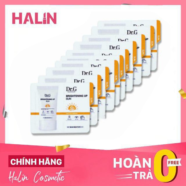 Sample kem chống nắng💖FREESHIP💖Sample kem chống nắng Dr.G Brightening Up Sun SPF50+ PA+++ HALIN4786Y