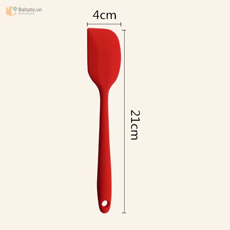 Cây vét bột silicon chịu nhiệt 21cm