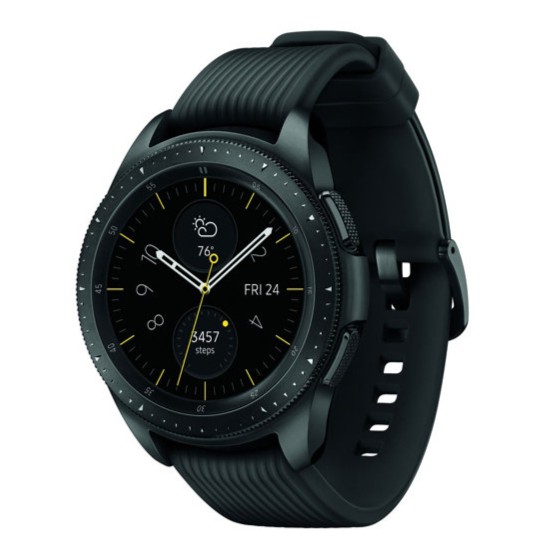 Dây nhựa Đen 20mm Samsung Galaxy Watch CH
