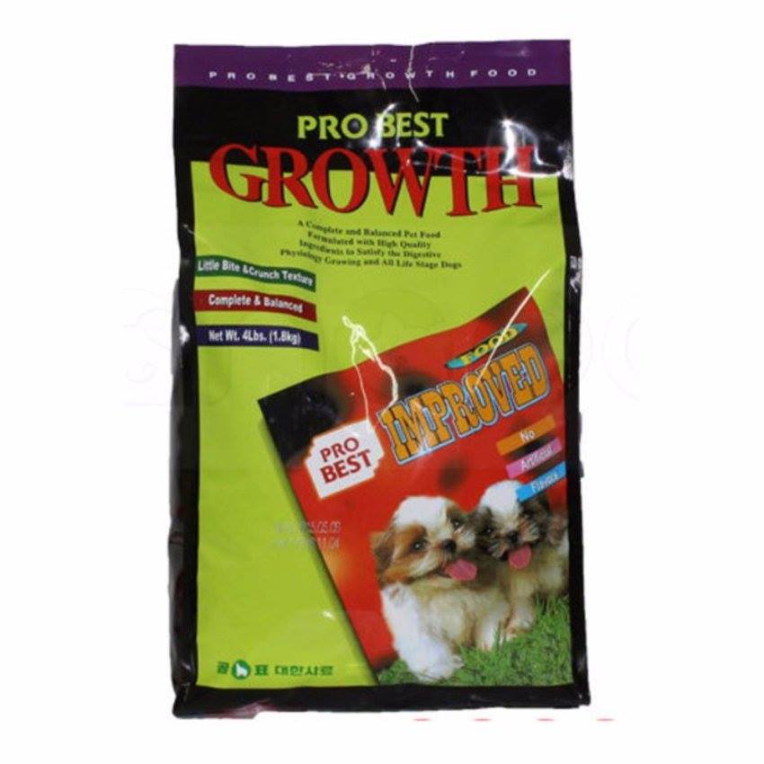 PROBEST GROWTH 500g- thức ăn hạt cho chó con đang phát triển túi 500g