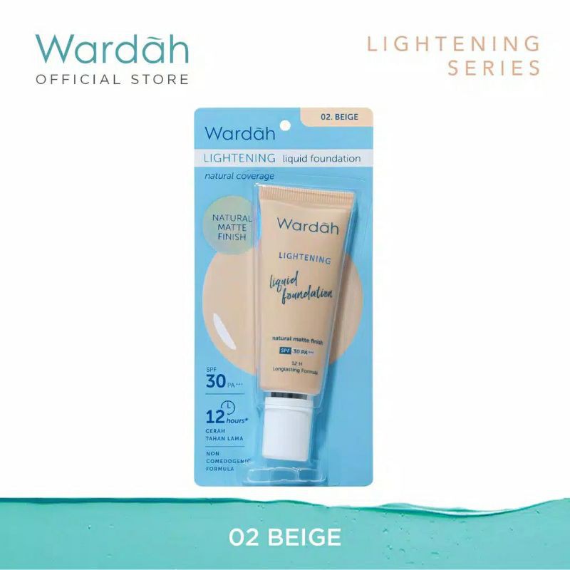 (hàng Mới Về) Kem Nền Dạng Lỏng Làm Sáng Da Wardah 25ml | BigBuy360 - bigbuy360.vn