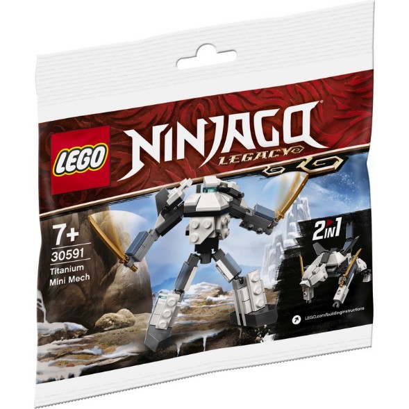 Lego HaHa - Lego Ninjago - Polybag - Chiến giáp Titan mini - 30591