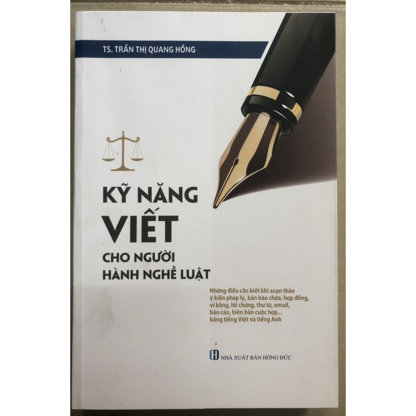 Sách kỹ năng viết cho người hành nghề luật