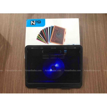 Đế tản nhiệt cho laptop Colling Pad N19 làm mát mạnh mẽ