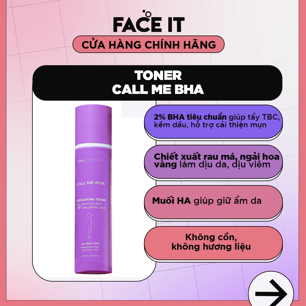 Toner Call Me BHA