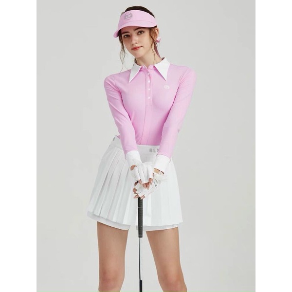 Golf set áo váy BG xếp ly nhiều màu sắc tươi tắn mùa hè