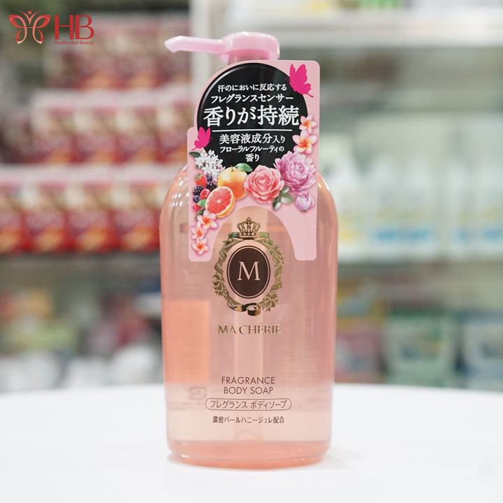 Sữa tắm Shiseido MaCherie Nhật Bản 450ml