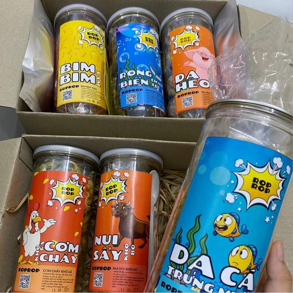 [Mã GROXUAN1 giảm 8% đơn 150K] Nui Sấy Khô Bò Roprop Hũ Pet 300g | BigBuy360 - bigbuy360.vn