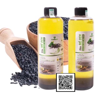 Dầu mè đen nguyên chất Mẹ Ken ép lạnh , sản phẩm vì sức khỏe của gia đình bạn