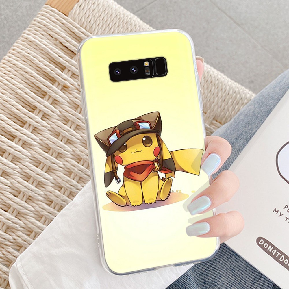 Ốp Điện Thoại Dẻo Trong Suốt Họa Tiết Hoạt Hình Pikachu Dễ Thương Cho Motorola Moto E6 E5 E4 Play E7 Plus E6S 2020 Vm142