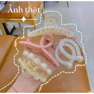 SET KẸP TÓC NỮ 5 MÓN SIÊU XINH👉RẺ NHẤT SHOPEE-HÀNG CAO CẤP-CHUẨN XINH👈 HOTTREND HÈ 2021