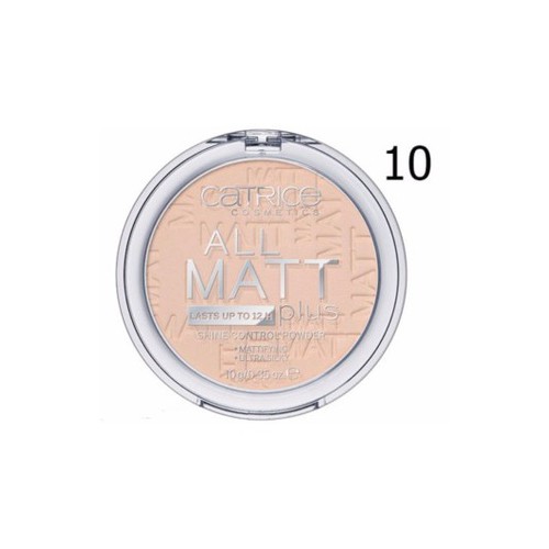 Catrice Phấn Phủ All Matt Plus Shine Control Powder #010 Transparent