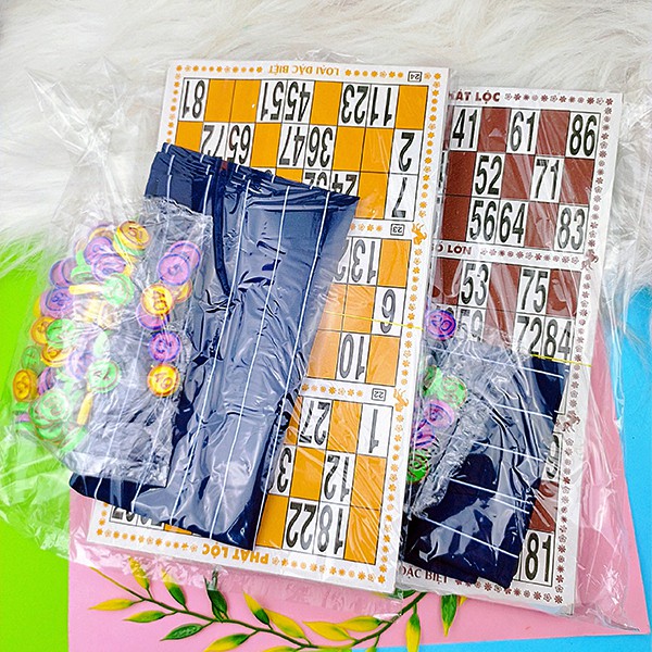 Bộ đồ chơi lô tô bằng nhựa ✓Gía rẻ ✓Giải trí ✓trò chơi loto