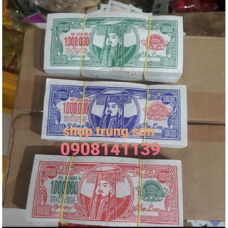 10 tép đô 3 màu giấy đẹp