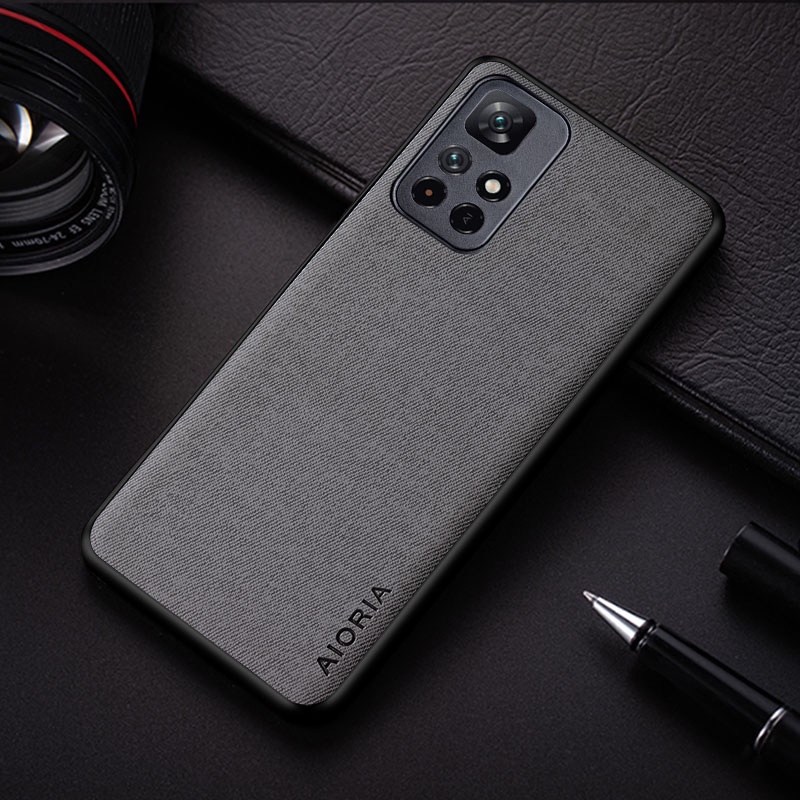 Bao Da Điện Thoại Màu Trơn Đơn Giản Cho redmi note 11 pro plus redmi note 11s 5g Ốp