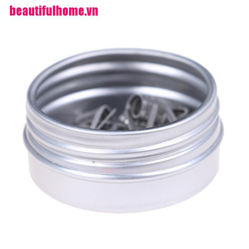 [BFVN]10pcs/box Ni80 Coil Clapton Coil Alien Heating Wire