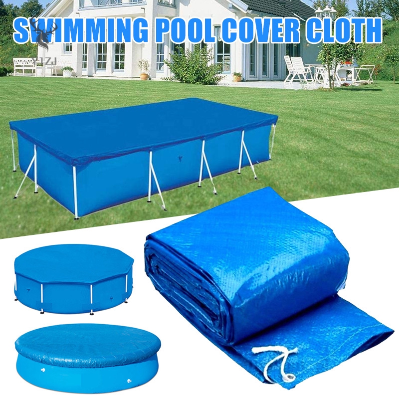 Tấm che hồ bơi bằng vải chống bám bụi chống thấm nước chống tia UV có thể gấp gọn tiện dụng