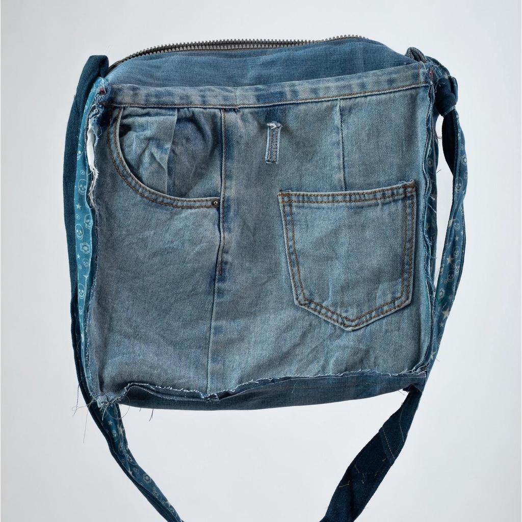 Túi Đeo Chéo Thời Trang Handmade 4 Patchs - Musty House