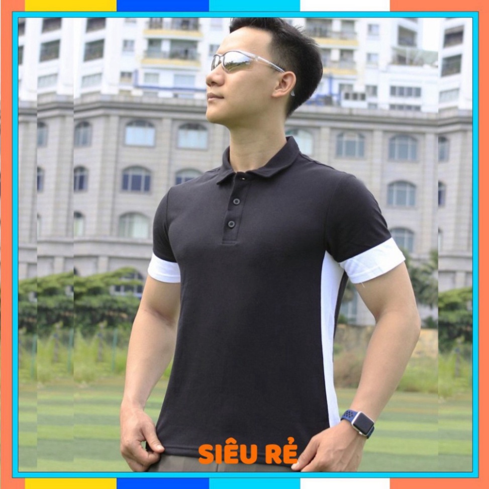 Áo Thun Nam Tay Ngắn | Áo Phông Nam Tay Lỡ Cổ Đứng Thời Trang Cao Cấp A02-04 | BigBuy360 - bigbuy360.vn
