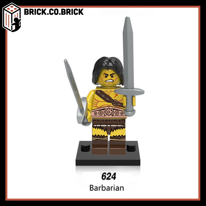 Lính trung cổ - Đồ chơi lắp ráp minifigure và non lego Các nhân vật trong triều đại thời Pharaoh - XH 0161