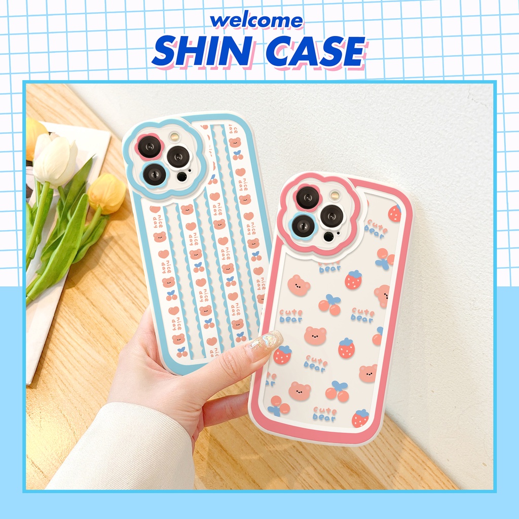 Ốp lưng iphone camera hoa tiny bear 6/6plus/6s/6splus/7/7plus/8/8plus/x/xs/11/12/13/14/pro/max/promax/plus/shin/case