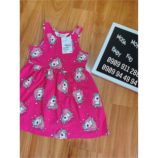 Váy đầm thun unicorn Hm AUTH