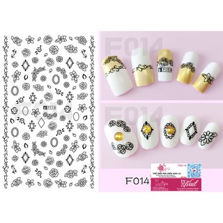 Nail Sticker Dán Móng Tay 3D Đẹp