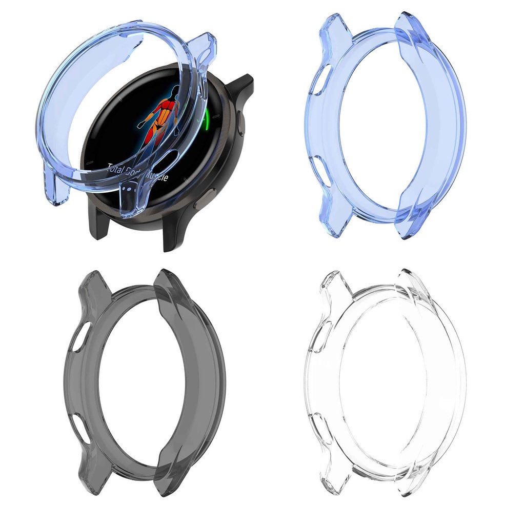 Ốp bảo vệ mặt đồng hồ bằng TPU trong suốt cho Garmin Venu 2S 2/2S