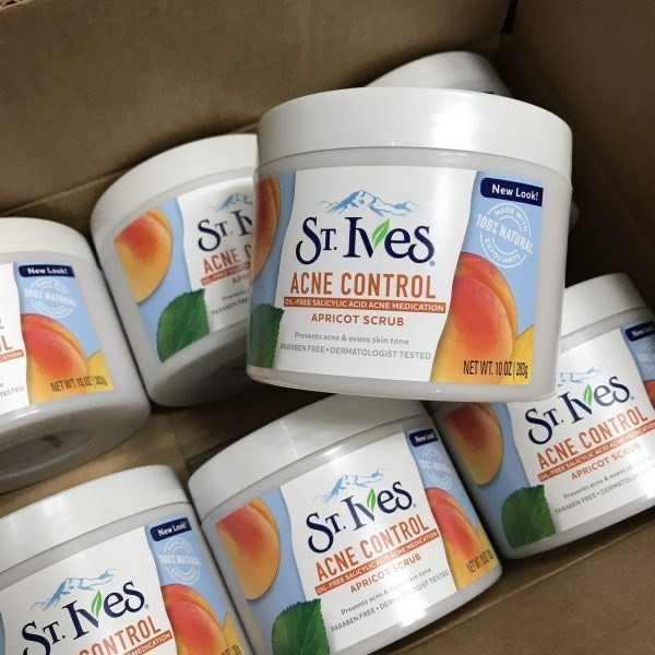 Tẩy tế bào chết toàn thân St.Ives Acne Control Apricot Scrub 283g | BigBuy360 - bigbuy360.vn
