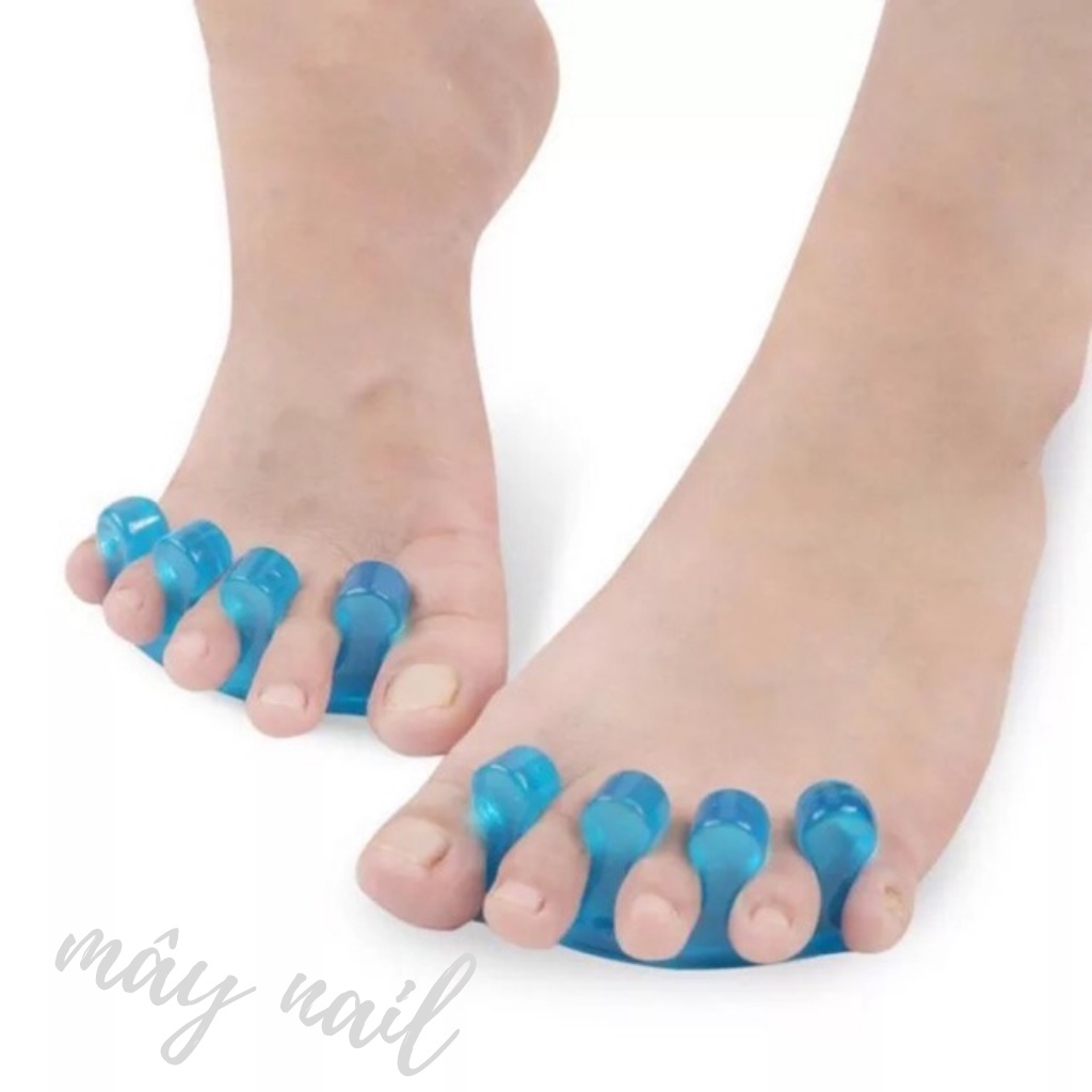 Tách ngón chân SiLiCon , Kẹp tách ngón chân nail 1 cặp