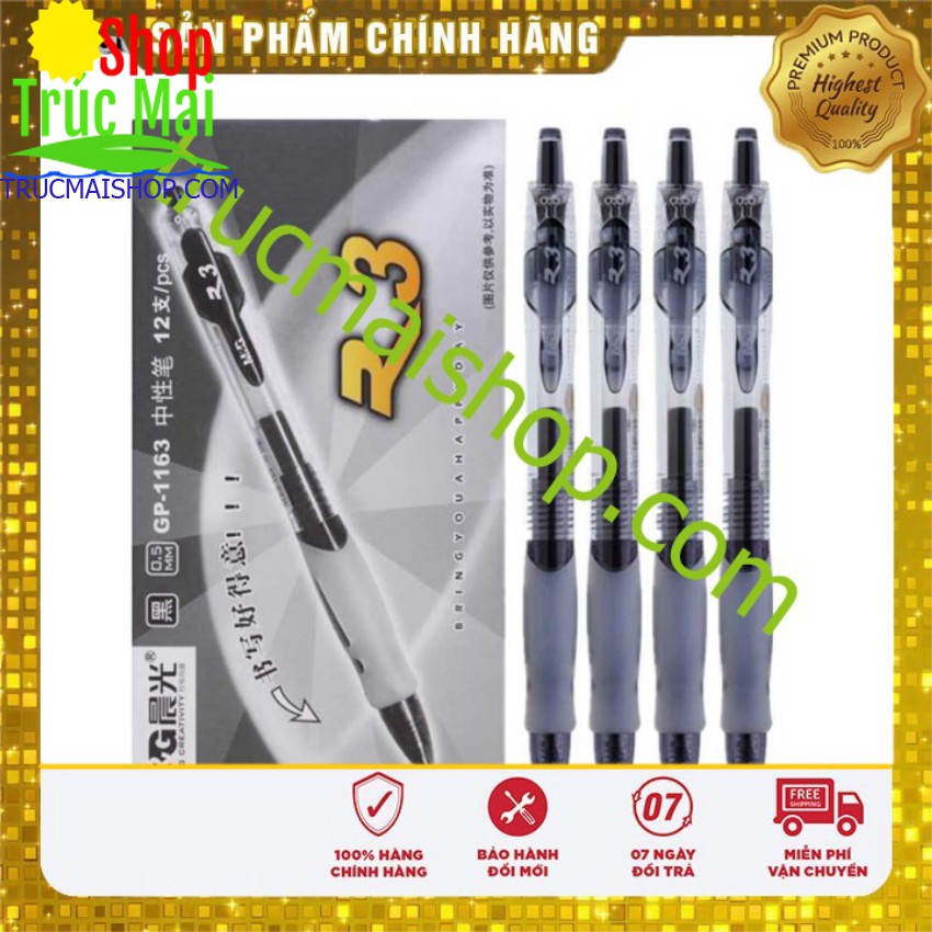 Bút Bi Kiểu Dáng Cổ Điển Gp1163 0.5 ✅  Hàng chính Hãng M&amp;G