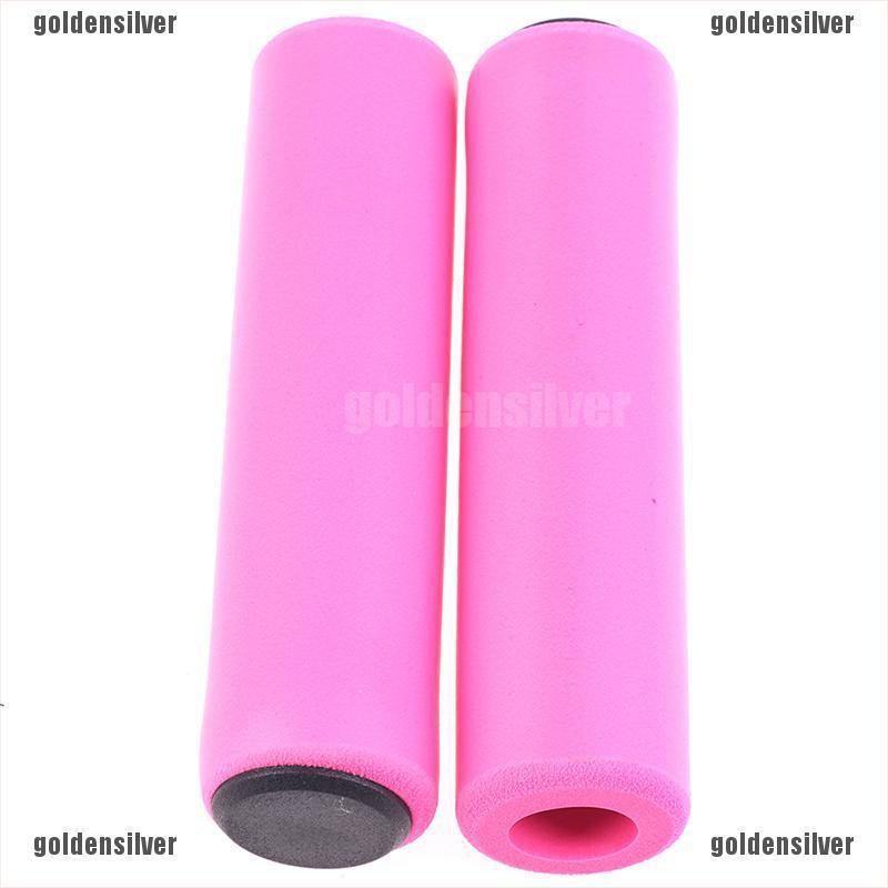 Bộ 2 Vỏ Bọc Tay Lái Xe Đạp Bằng Silicon Mềm Chống Trượt