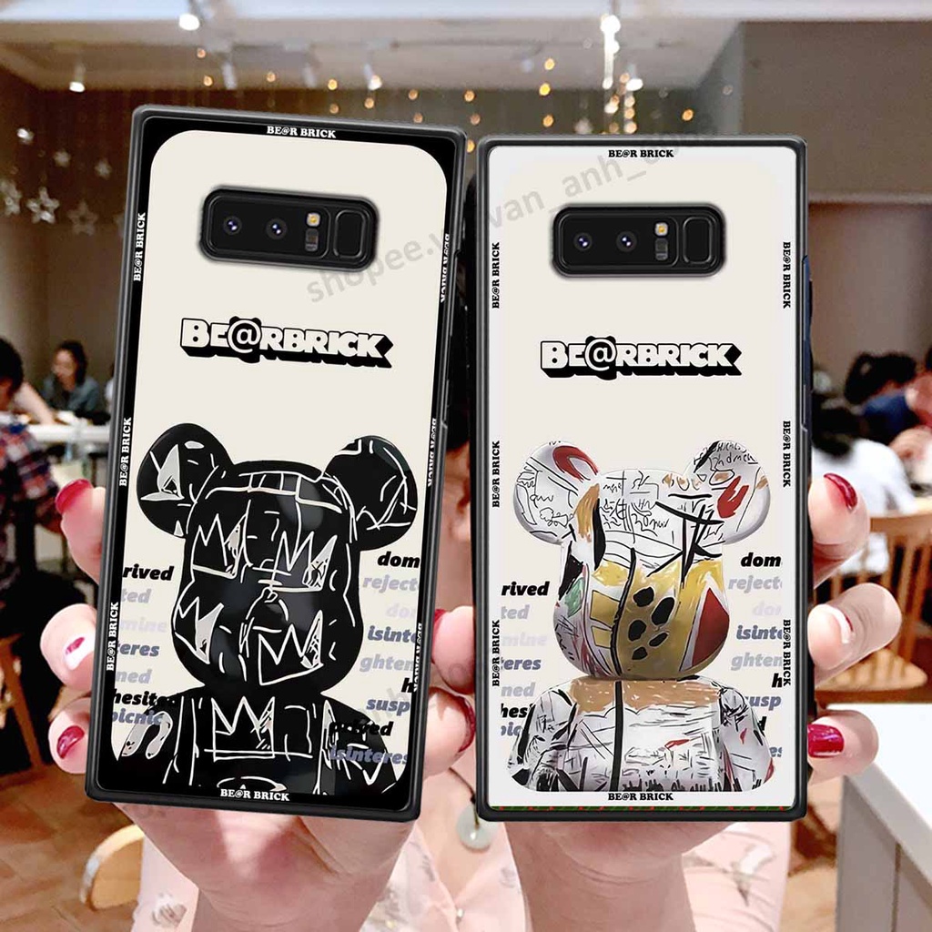 Ốp Samsung Note 8 be@r brick mars thời trang, ốp lưng điện thoại viền dẻo siêu chất