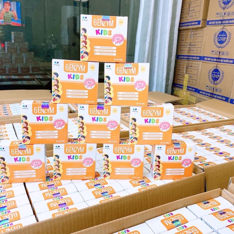 6 Enzym kids giúp ngủ ngon tăng cân tăng sức đề kháng