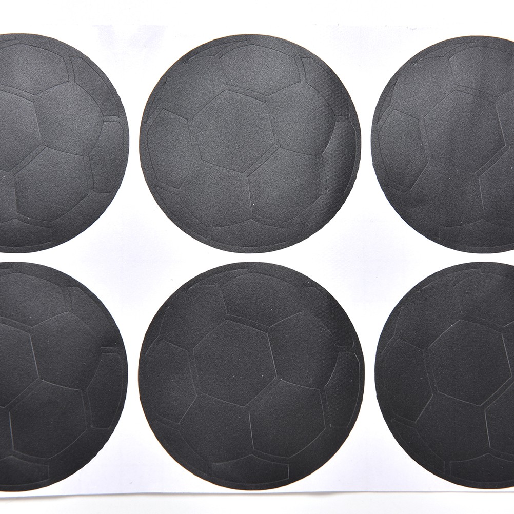 Hl 20 Miếng Dán Tường Hình Quả Bóng Đá Trang Trí Phòng Cho Bé