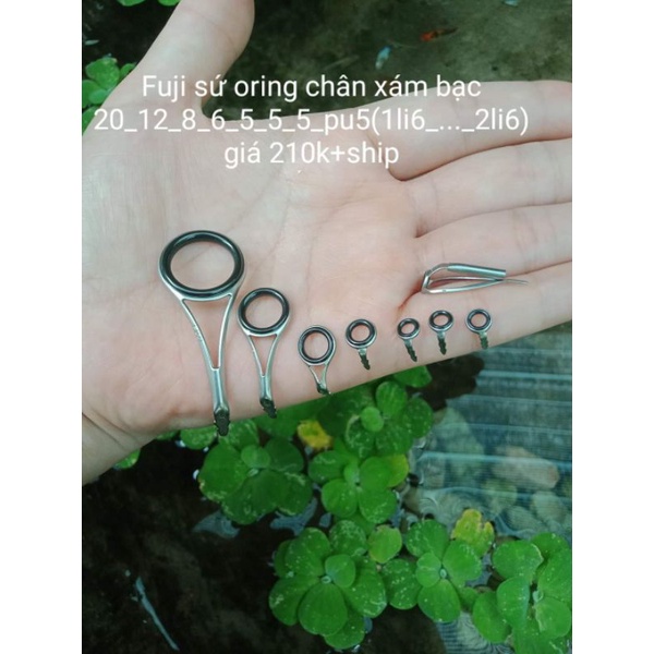 khoen fuji oring dựng cần lure size ML_L_UL