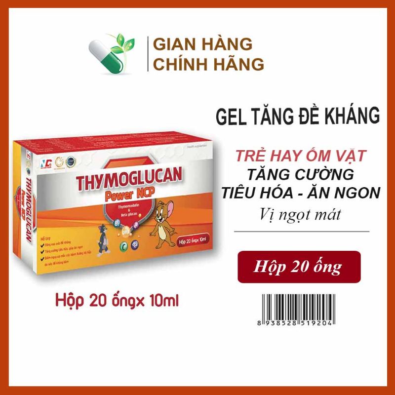Thymoglucan Power NCP tăng sức đề kháng, bổ sung vitamin cho trẻ