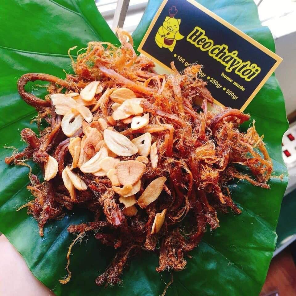 Khô heo, Khô lợn cháy tỏi, đồ ăn vặt Hà Nội, vừa ngon vừa rẻ vừa bổ loại 1 ( Thơm ngon - đậm vị ) | BigBuy360 - bigbuy360.vn