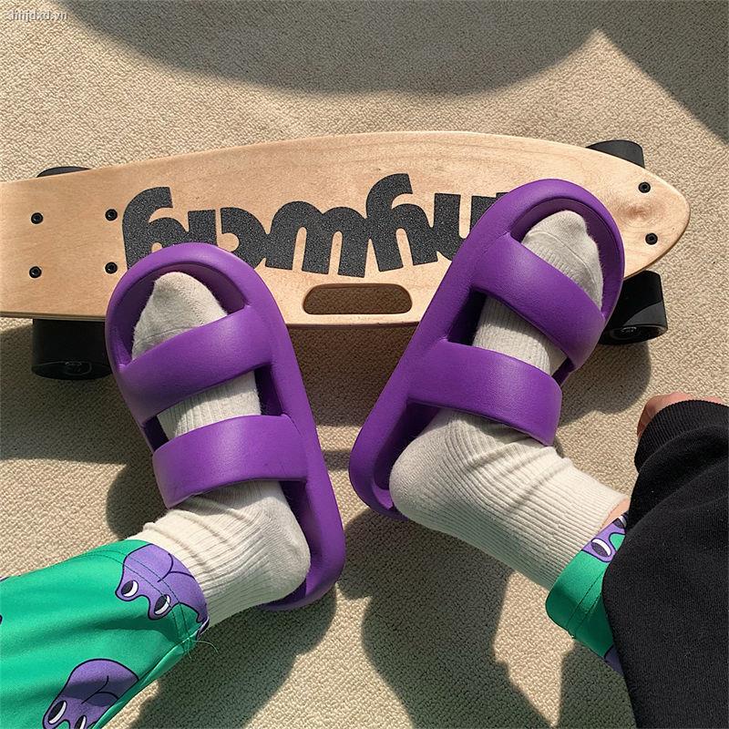 Dép Sandal EVA Đế Dày Hai Quai Thời Trang Phong Cách Hàn Quốc Hàng Mới Dành Cho Cặp Đôi Mang Trong Nhà