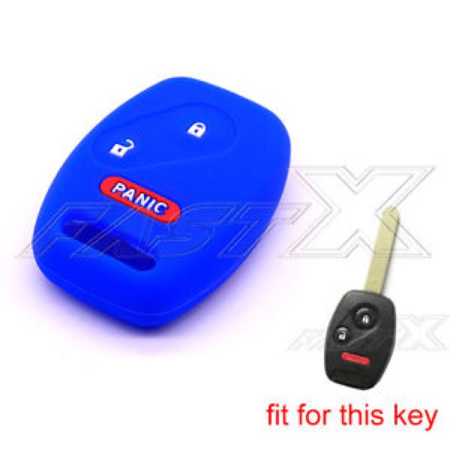 Áo silicon bọc bảo vệ chìa khoá remote key Honda Civic Accord CRV