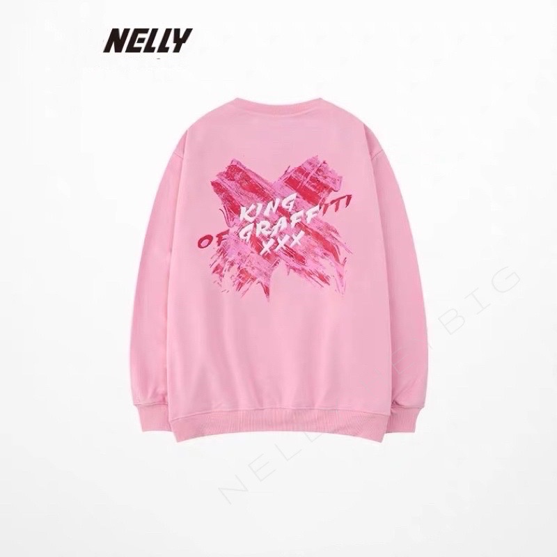 chất nỉ bông dáng unisex form rộng xxx