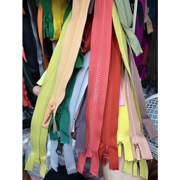 1 sợi Dây kéo áo khoác 40cm răng phao Hkk.