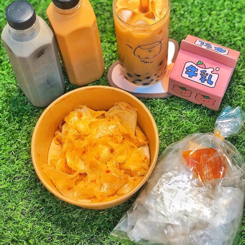 Lẻ Bánh Tráng Bơ Muối, Sa Tế Tỏi Và Sa Tế Ớt - Bánh Tráng Phơi Sương Sa Tế Tóp Mỡ