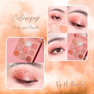 Bảng mắt Colourpop [Baby got peach]