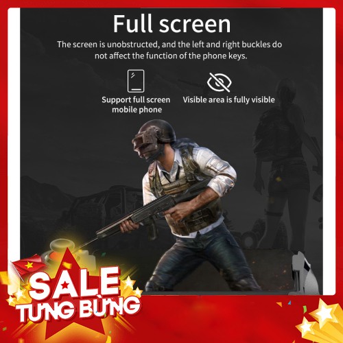 Tay Cầm Mocute 058 Chuyên Game PUBG , FREE FIRE, ROS(Chuyên dùng cho ios) c - Hàng nhập khẩu